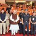Home Minister Amit Shah at a conference organised by the NDRF – File photo