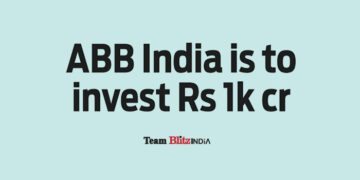 ABB India is to invest Rs 1k cr