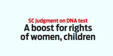 A boost for rights of women, children