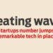 Creating waves Startups number jumps; remarkable tech in place