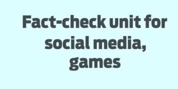 Fact-check unit for social media, games