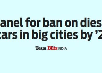 Panel for ban on diesel cars in big cities by ’27