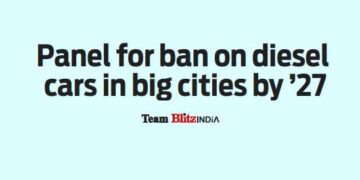 Panel for ban on diesel cars in big cities by ’27