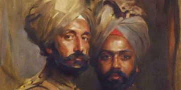 UK export bar on Two Indian Soldiers portrait