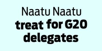 Naatu Naatu treat for G20 delegates