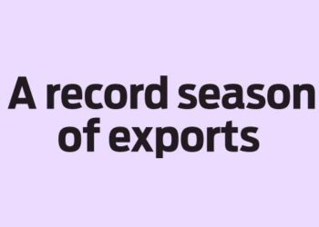 A record season of exports