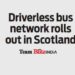 Driverless bus network rolls out in Scotland