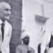 Mahatma Gandhi with Lord Pethwick Lawrence, UK Secretary of State for India.