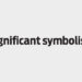 Significant-symbolism
