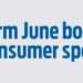 Warm June boosts consumer spend