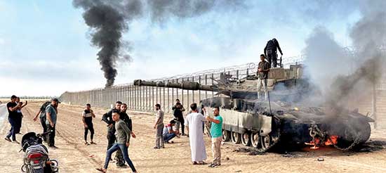 India position on Israel attack by Hamas