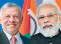 Jordan’s King Abdullah Prime and Minister Narendra Modi
