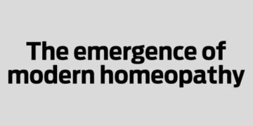 The emergence of modern homeopathy