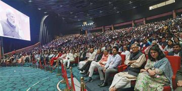 A view of the gathering at World Food India 2023