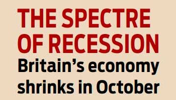 THE SPECTRE OF RECESSION