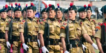 All-women tri-services