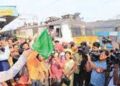 Pradhan flags off Aastha Special train