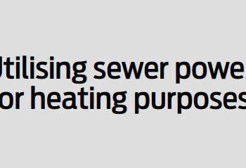 Utilising sewer power