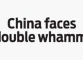 China faces double whammy