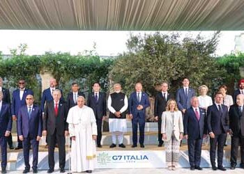 Modi shines at G7