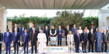 Modi shines at G7