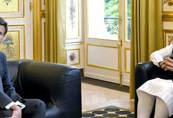 PM Modi with Macron pm