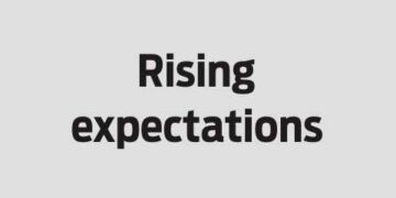 Rising expectations