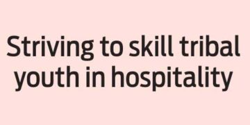 skill tribal youth in hospitality