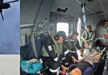 Indian Navy rescues critically injured