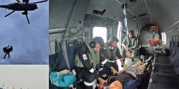 Indian Navy rescues critically injured