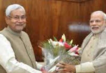nitish and modi