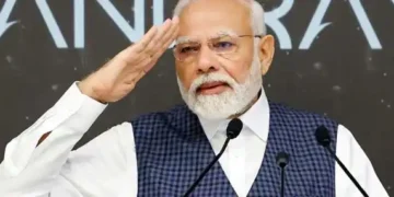 PM Modi greets nation on 1st National Space Day