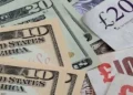 Sterling rises against dollar